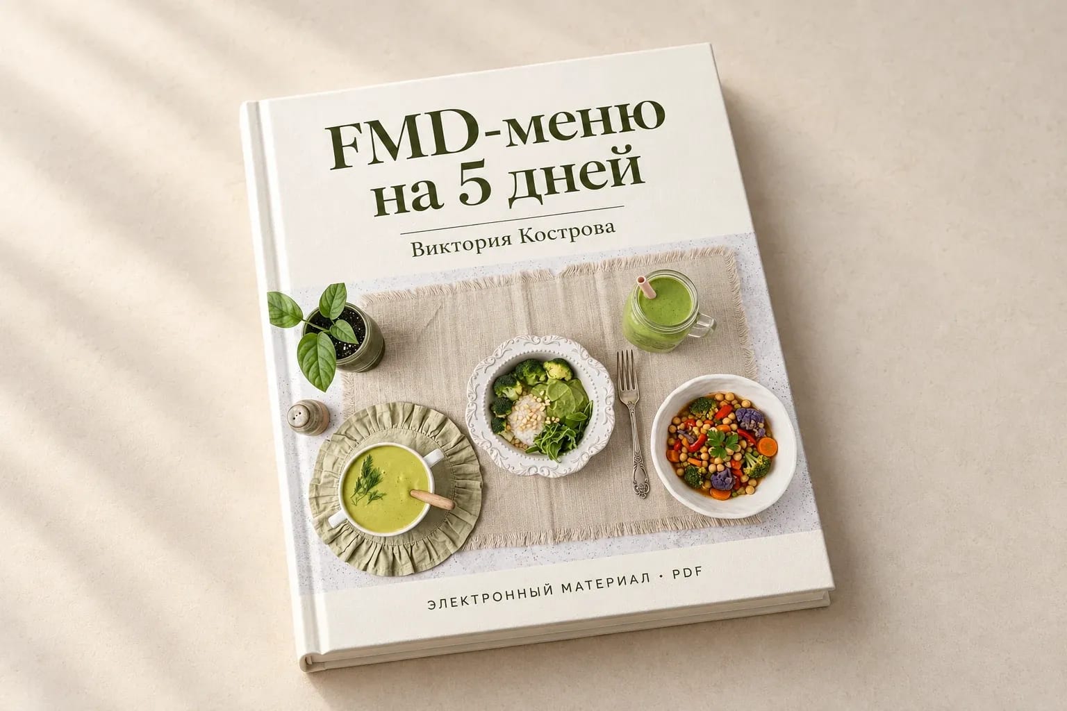 Полное FMD-меню на 5 дней