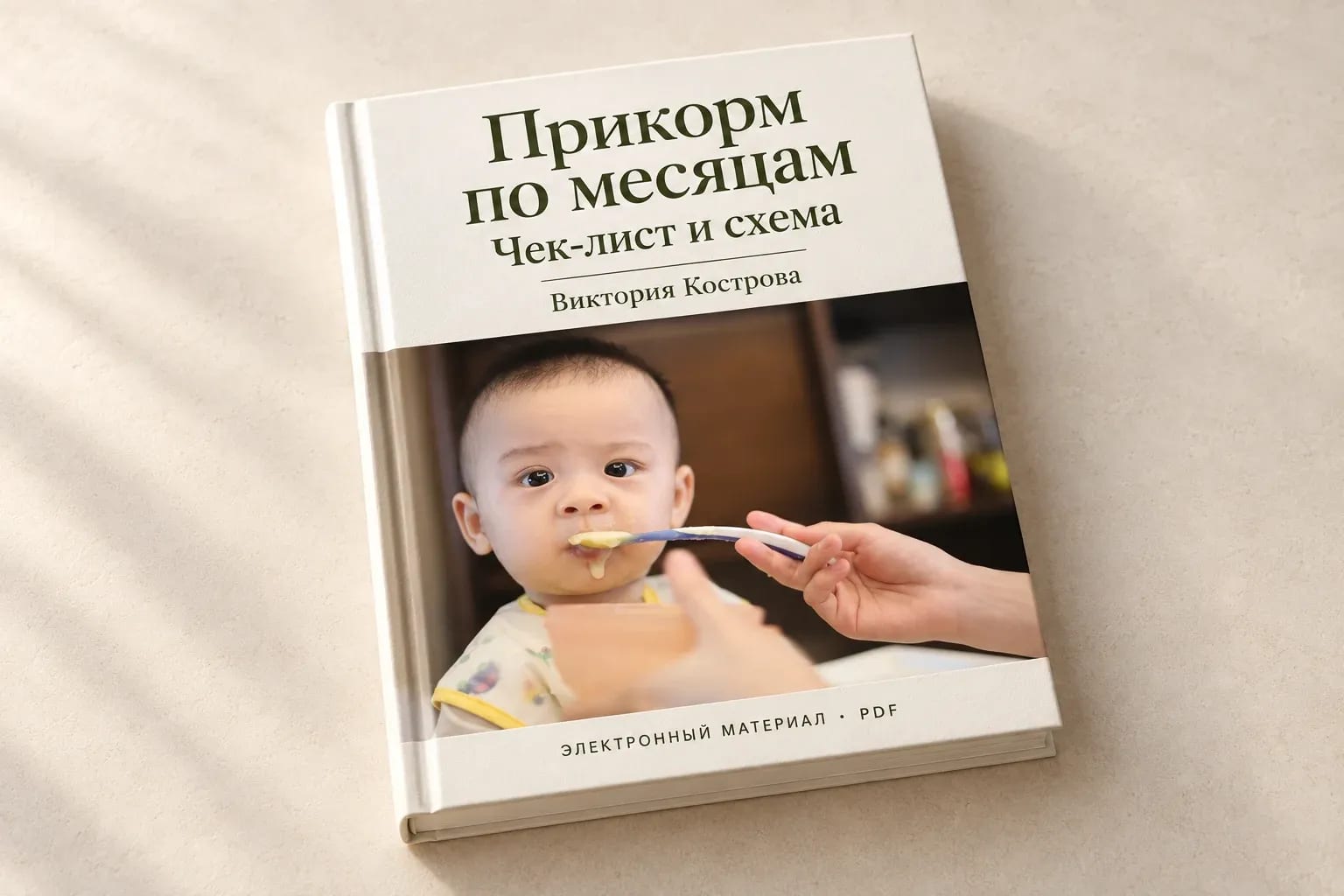 Прикорм по месяцам: чек-лист и схема
