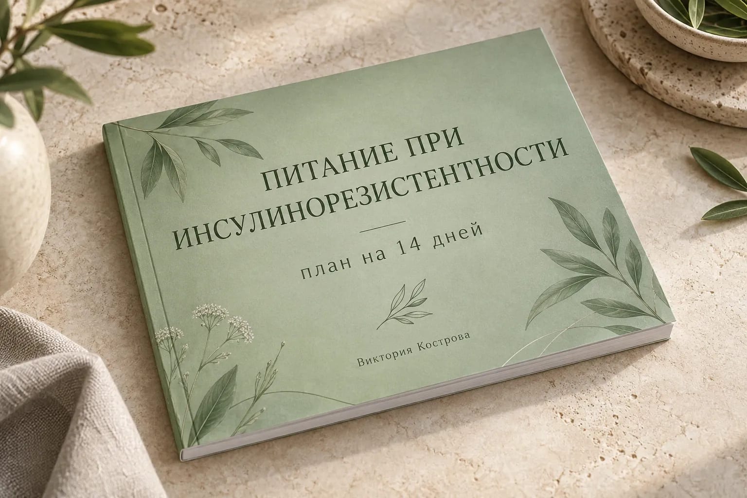 Питание при инсулинорезистентности: план на 14 дней